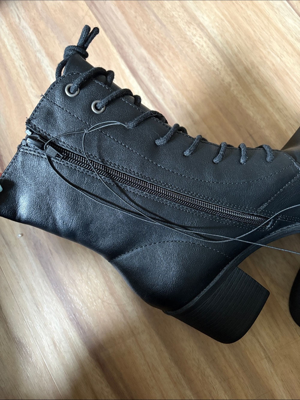 Sun + Stone Lace-Up Ankle Boots - Picture 7 of 14